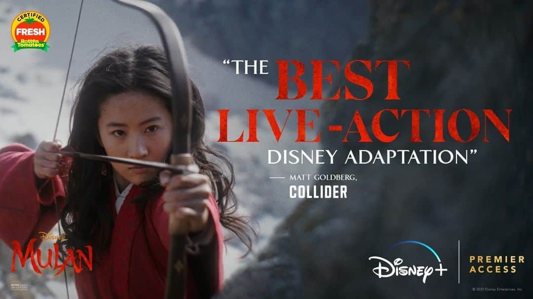 Walt Disney Studiosさんのインスタグラム写真 - (Walt Disney StudiosInstagram)「Don't miss Disney's #Mulan, now streaming exclusively on #DisneyPlus with Premier Access. For more info: DisneyPlus.com/Mulan (link in bio)」9月8日 2時00分 - disneystudios