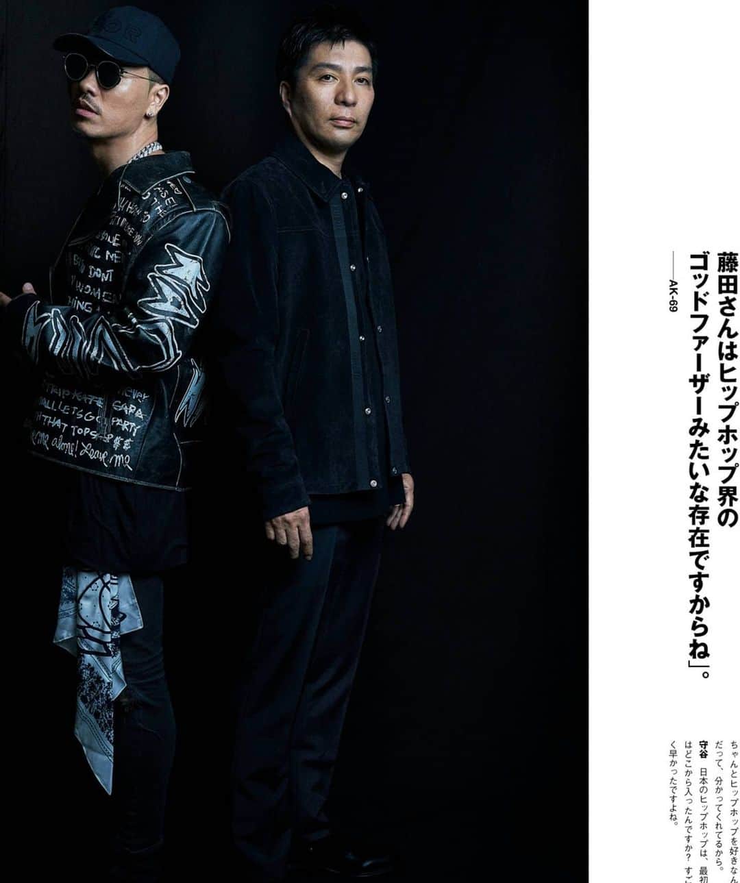 藤田晋さんのインスタグラム写真 - (藤田晋Instagram)「悪そうな社長だな〜。  SENSE20周年号でAK-69と対談しました。」9月7日 17時26分 - fujitasusumu