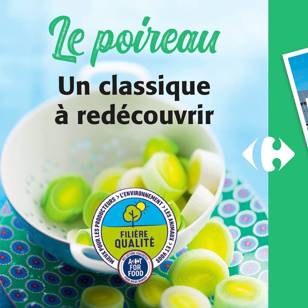 Carrefour Franceさんのインスタグラム写真 - (Carrefour FranceInstagram)「𝗖𝗲 𝗽𝗼𝗶𝗿𝗲𝗮𝘂 𝗻’𝗲𝘀𝘁 𝗽𝗮𝘀 𝗰𝗼𝗺𝗺𝗲 𝗹𝗲𝘀 𝗮𝘂𝘁𝗿𝗲𝘀... 👀 Sais-tu pourquoi ?  Car il est cultivé sans insecticides de synthèse dès la plantation 👨‍🌾  • Swipe ➡️ on te donne une idée recette !  #Recette #Poireaux #Carrefour #RecetteHealthy #ActForFood」9月7日 20時21分 - carrefourfrance