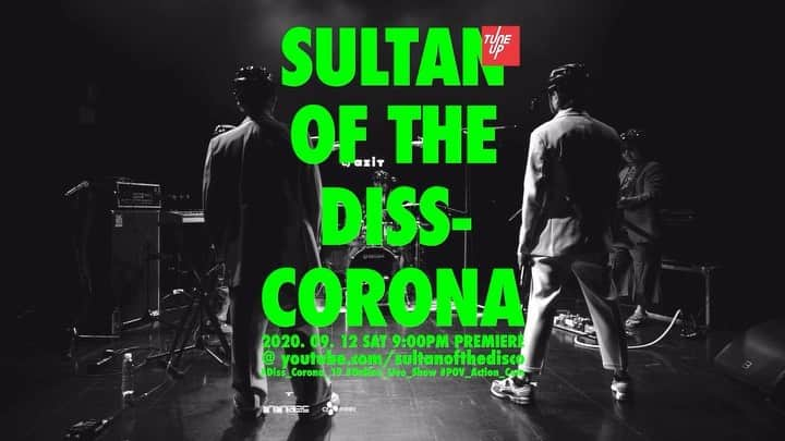 Sultan Of The Discoのインスタグラム：「[Trailer] SULTAN OF THE DISS-CORONA 2020. 09. 12 SAT 9PM premire @ www.youtube.com/sultanofthedisco  #diss_COVID19 #online_live_show #POV_action_cam  #SultanOfTheDisco #YouTube」