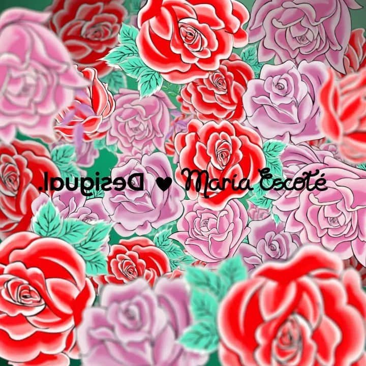デシグアルのインスタグラム：「Welcome to the Flower shop and discover the collaboration with @maria_escote : A collection full of blooming flowers, polka dots and inspiring manga messages.  Are you ready to bloom? #DesigualxMariaEscote」