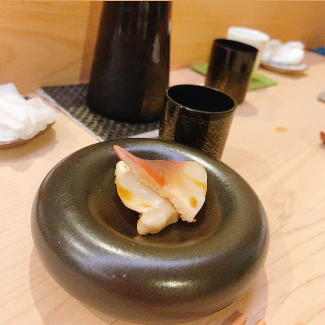 橘司さんのインスタグラム写真 - (橘司Instagram)「鮨おわな匠 久しぶりのお鮨だったよー🙃💕 貝美味しかった😋🍣 #鮨 #鮨好きな人と繋がりたい」9月7日 21時29分 - tachibana_tsukasa820