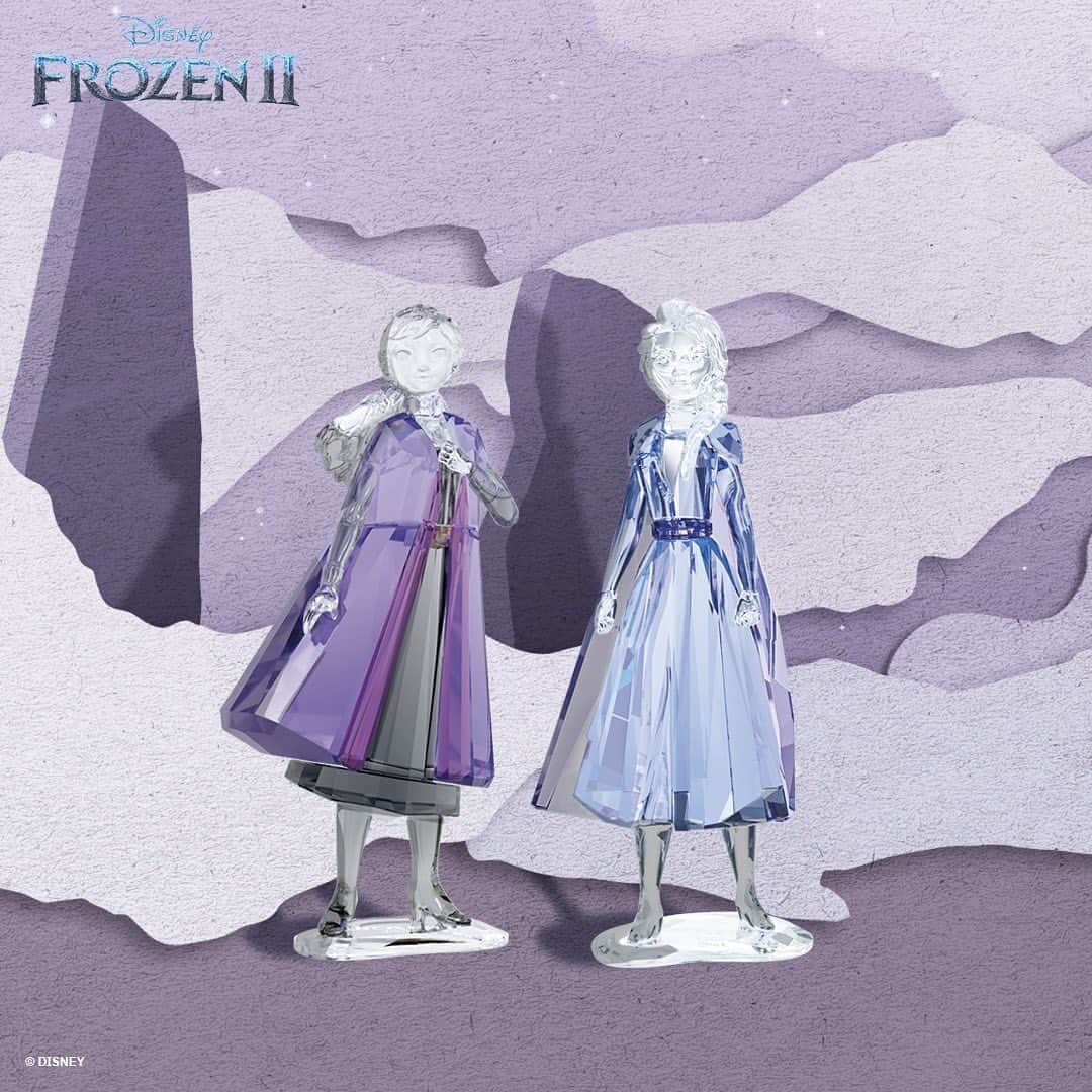 SWAROVSKIさんのインスタグラム写真 - (SWAROVSKIInstagram)「Nothing is stronger than the bond of Arendelle's royal sisters. #Frozen2」9月7日 22時02分 - swarovski