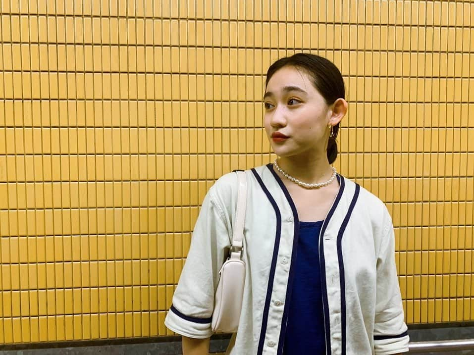 佐々木莉佳子さんのインスタグラム写真 - (佐々木莉佳子Instagram)「Me today🟡﻿ ﻿ 朝活をしたり﻿ 今日はだいすきなウニを食べれたり﻿ は〜幸せだった〜🤤🤤﻿ ﻿ 魚欲が最近凄まじい﻿ 毎日お魚食べたい（笑）﻿ ﻿ photo by mao💞﻿ ﻿ #helloproject#アンジュルム#佐々木莉佳子﻿ #電車来てるの見てる瞬間」9月7日 22時22分 - rikako_sasaki.official