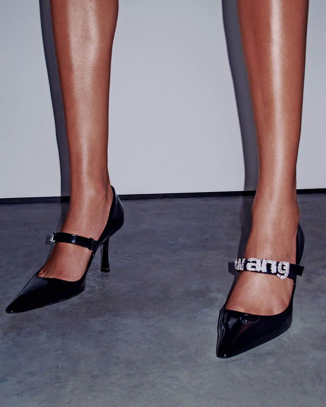 アレキサンダー・ワンのインスタグラム：「Say Grace. -  Grace Mary Jane Pump SHOT TO SHOP BY STEVEN KLEIN.」