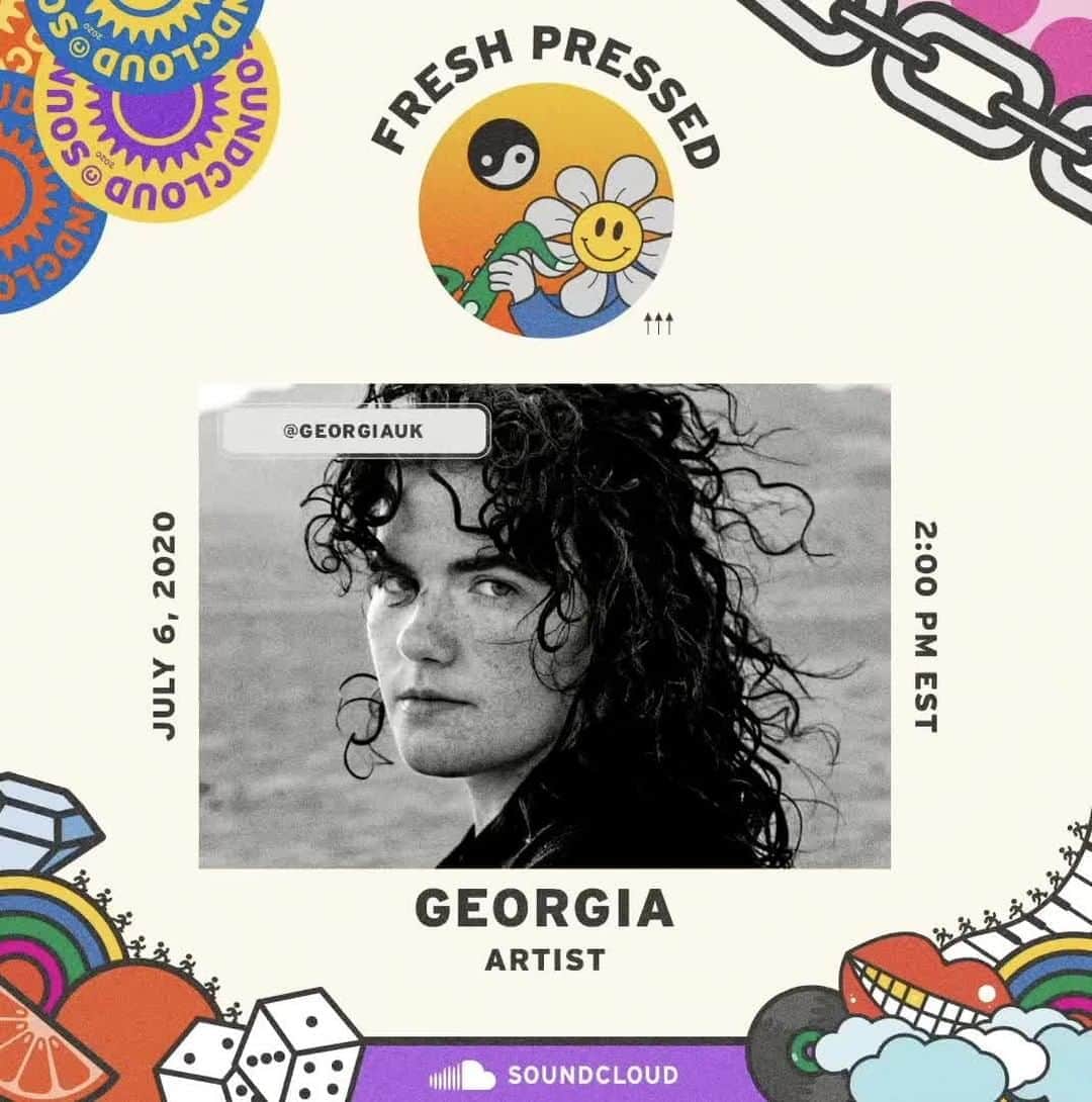 のインスタグラム：「Have you picked up any new skills or hobbies during quarantine? 🤔 On #FreshPressed, @georgiauk explained her love for teaching herself new recording techniques at home. Don't miss a new episode next Monday @ 2PM EST. ⁠ ⁠」
