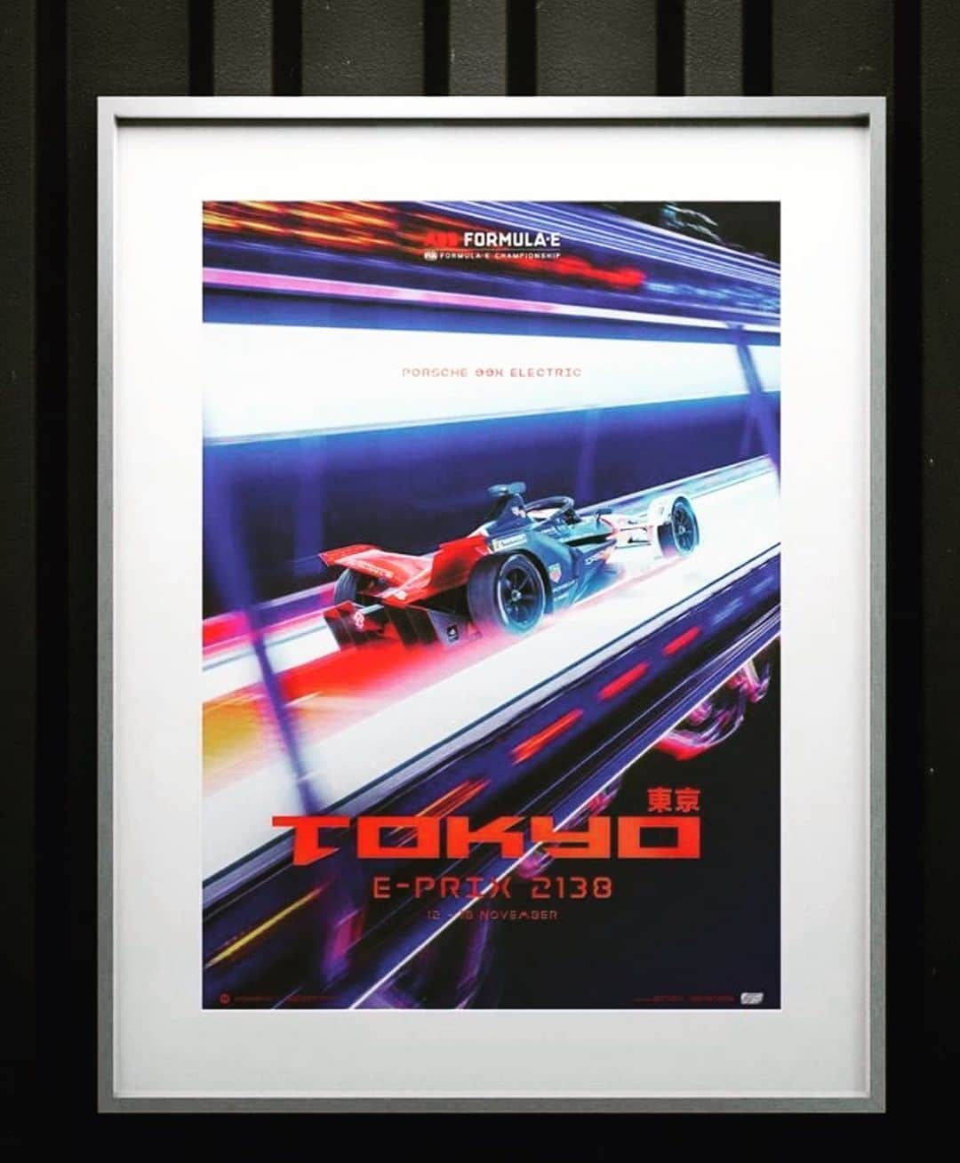 アンドレ・ロッテラーのインスタグラム：「Tokyo e-prix imagination in 2138 by @iamautomobilist x @tagheuerporschefe! @fiaformulae can we race there soon pls cause in 2138 I won’t be there 😂」