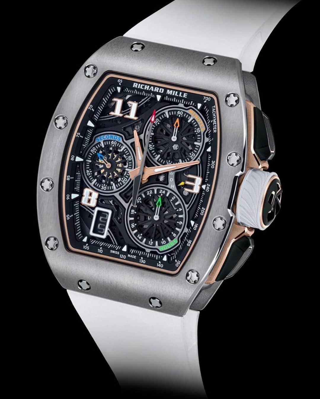 WATCHMANIAさんのインスタグラム写真 - (WATCHMANIAInstagram)「Introducing the new @richardmille RM72-01 with brand’s first in-house chronograph movement. Love it!  #richardmille #rm7201 #richardmillerm7201」9月8日 0時10分 - watchmania
