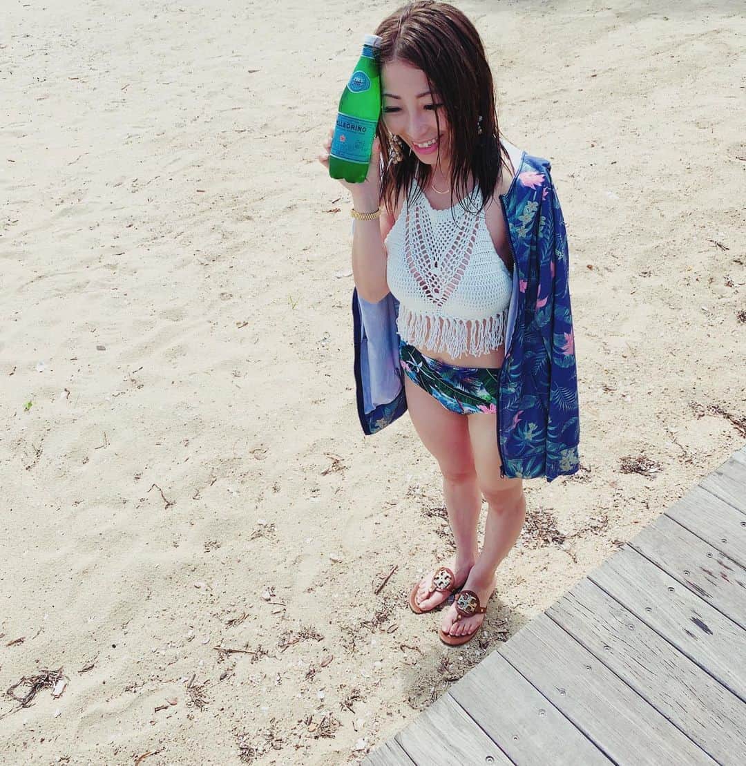 のインスタグラム：「#夏の思い出#水田真依子#海好き#hashreco #japan #instagood #love #夏休み #水着 #fashion #girl #beach #me #sea #ビキニ #travel #trip #写真 #follow #beautiful #look #ladies #smile #bikini #shopping #cachettebyamelie #onlineshop #cachetteistanbulは」