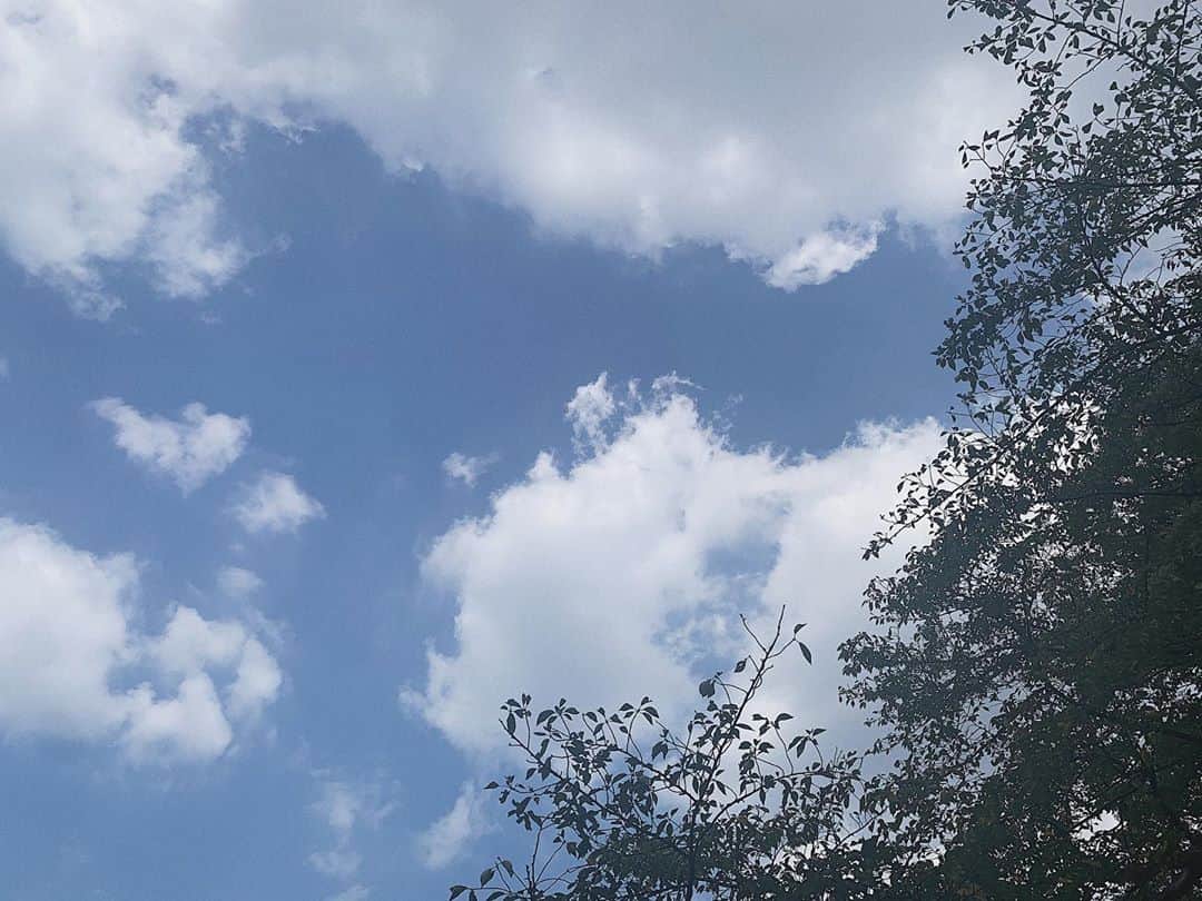 絹さんのインスタグラム写真 - (絹Instagram)「☁️ そういえば 東京に来てからあまり空を見なくなったなぁ〜！」9月8日 0時32分 - 2828sowa