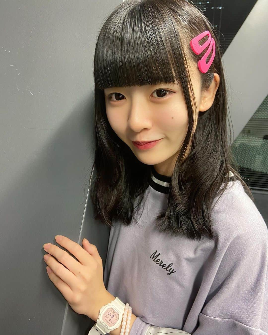 橋本美桜のインスタグラム：「昨日はレコーディングしてきたよ🎧」