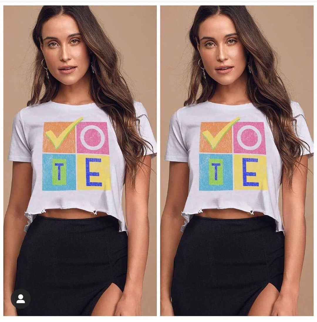 プリンス ピーターさんのインスタグラム写真 - (プリンス ピーターInstagram)「CATCH ONE OF OUR VOTING 🗳 TEES only @lulus #timetovote #rockthevote #2020election #castyourvote」9月8日 11時47分 - prince_peter_collection