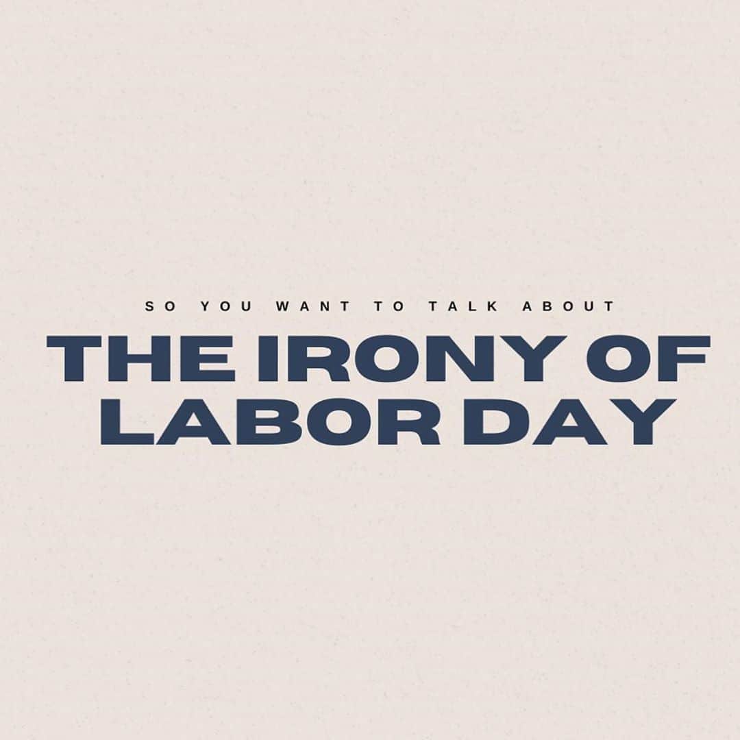 トームさんのインスタグラム写真 - (トームInstagram)「#LaborDay #repost @soyouwanttotalkabout」9月8日 9時20分 - tomenyc