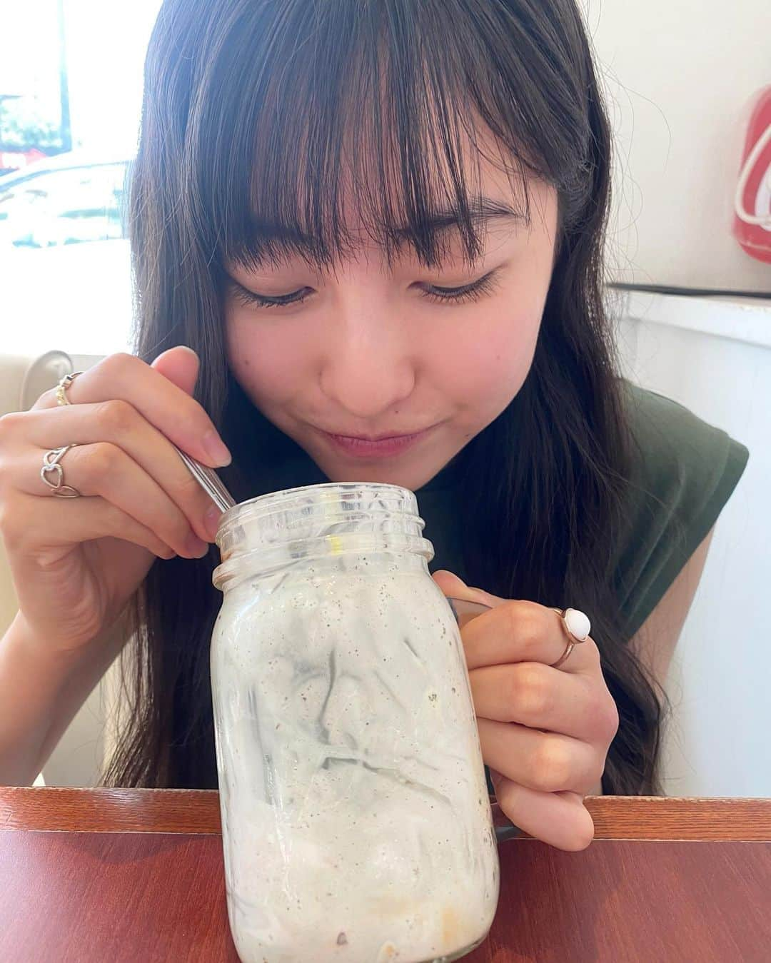 平塚麗奈さんのインスタグラム写真 - (平塚麗奈Instagram)「・ デザートもちゃっかり‼︎ﾍﾍﾝ🍨  最高にカロリーオバケでしたが 最高にHAPPYでした、~⤴︎⤴︎⤴︎  今みると罪悪感凄いですが！！！笑  (((沢山食べるってわかってる 前後の日は、食べるものを セーブしつつ体動かすようにしてます👶🏻 そして沢山食べたら、 水を普段の2、3倍飲みます‼︎🥣 今回はしばらく野菜生活カナ。！」9月8日 20時13分 - hiratsuka_reina