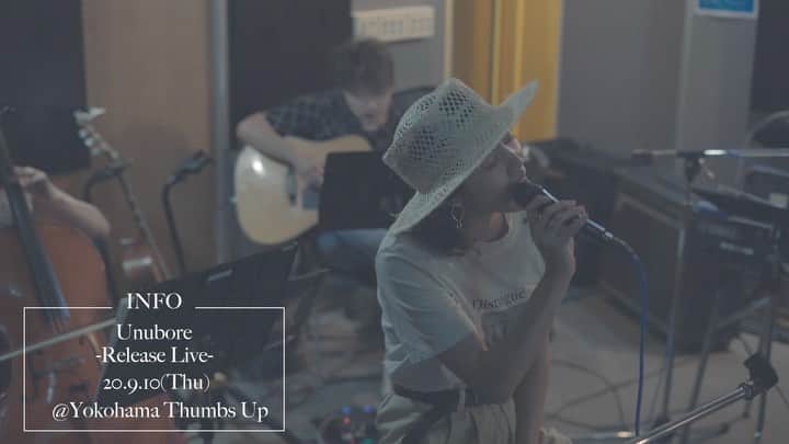 のインスタグラム：「あと2日😌✨  Unubore release Live  @haruko0808 さんのニューアルバムのリリースライブが  9/10(木) 横浜Thumbs up  で開催されます😌✨  当日は僕もカメラで入ります🎥  残り数席なので、お早目に🎤 詳細ははるなさんのところからどうぞ🙆‍♂️  @haruko0808   #リハーサル#リハ#haruna#茅ヶ崎#シンガーソングライター#メイキング」