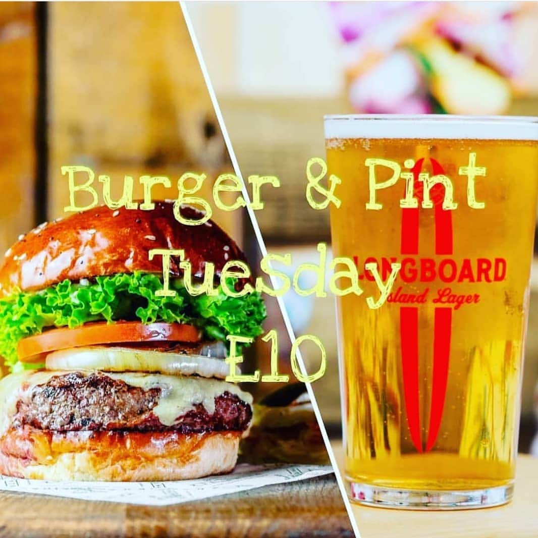 Kua 'Aina UKさんのインスタグラム写真 - (Kua 'Aina UKInstagram)「BURGER & PINT RETURNS TODAY!!  Every Monday & Tuesday choose from a Classic or Cheeseburger with a pint for just £10  What better way to enjoy this spell of good weather!?」9月8日 20時42分 - kuaainauk