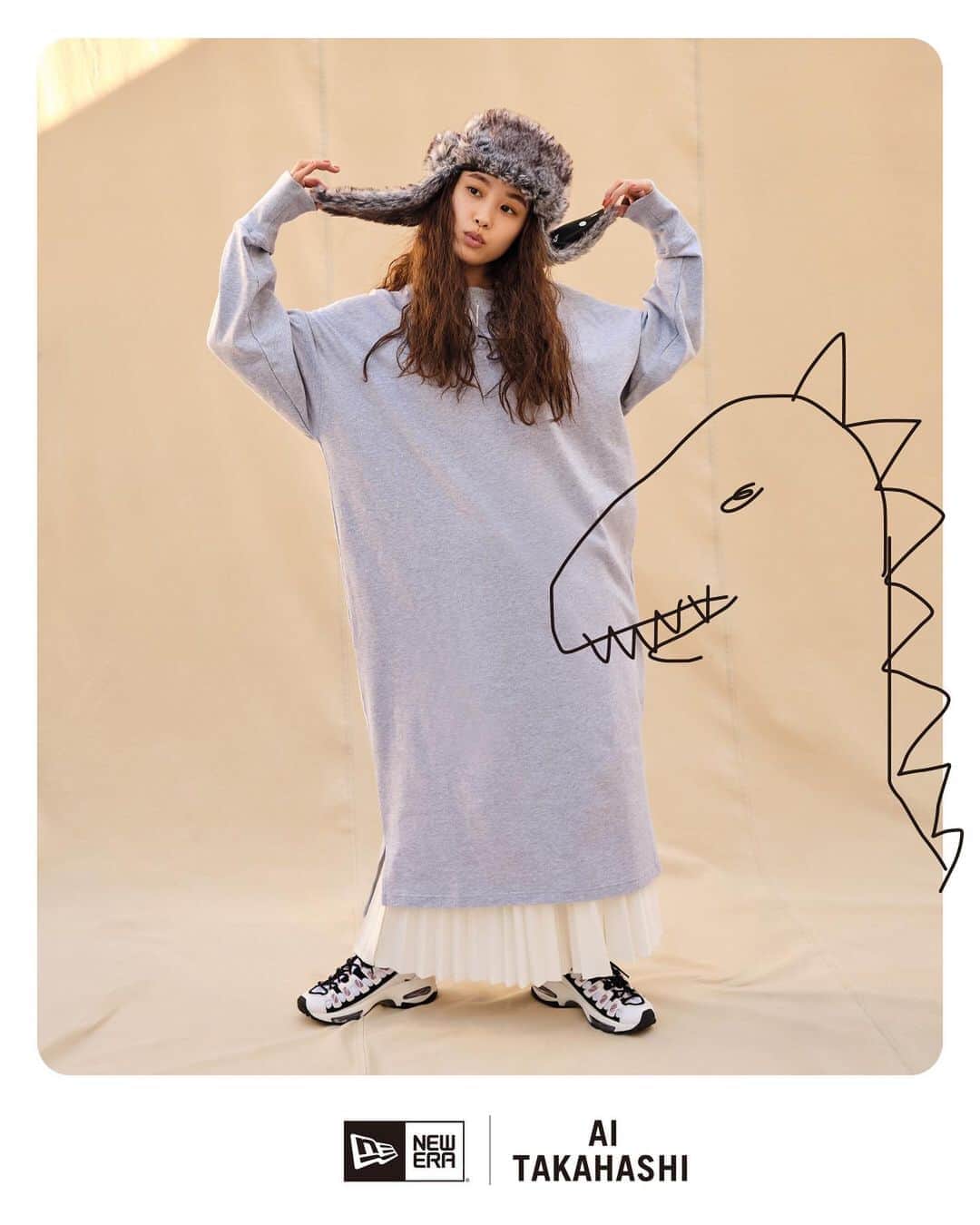 のインスタグラム：「Ai Takahashi x New Era® / 高橋愛とのコラボレーションシリーズ。​  9月展開アイテムは、9月9日(水)より発売開始です。​  #NewEra #ニューエラ #NewEraJapan #高橋愛 #newera_ai​」
