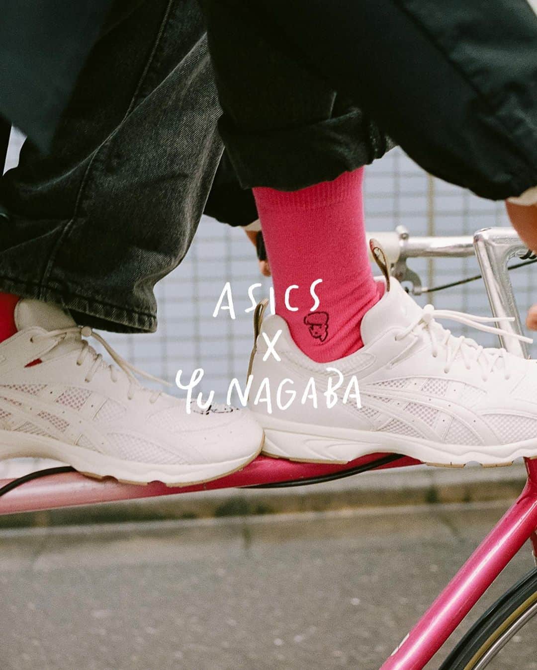 Yu Nagabaのインスタグラム：「Asics x Yu Nagaba 9.18   Director: @seima Photographer: @kisshomaru Model: @hahaharu777 @tsubasadicky @nnnbi @_miugram_ Asisstant Director, Web Design: @yuma.yamashita  #ASICSSportStyle #GELPTG #TARTHERMAGIC #kaerusensei #yunagaba #長場雄」