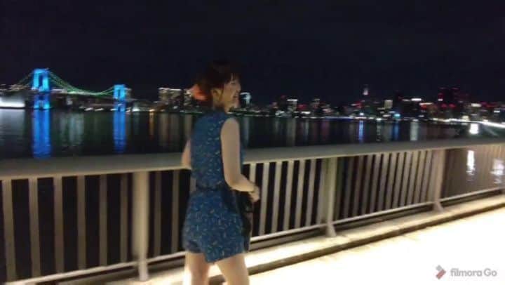 のインスタグラム：「フルムービー♡(ӦｖӦ｡)音楽も I made a nice movie😋💓✨  バーベキュー帰りの有明の🌃夜景と。  #バーベキュー　#有明bbq #有明テニスの森#有明#bbq #bbq🍖 #東京バーベキュー #海 #sea#night #nightphotography #nightview #photooftheday #photo_jpn #movies #movie #fashionstyle #friends #friend #fashiongirl #nightviews #view #viewpoint #東京 #東京夜景#夜景#夜景が綺麗 #girls」