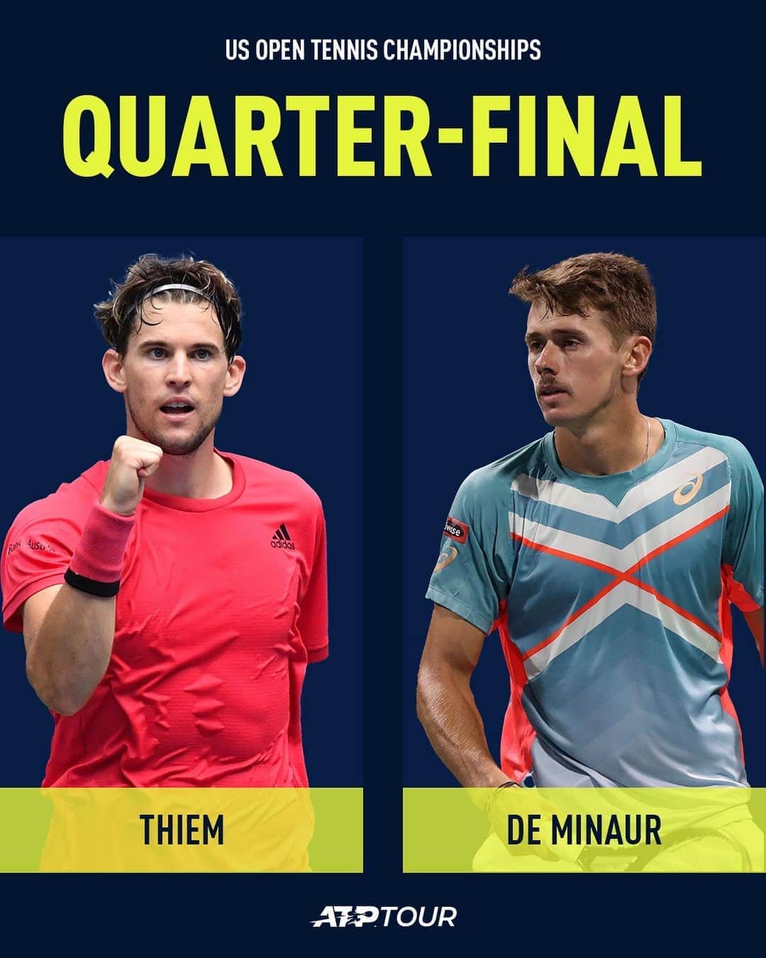 ATP World Tourさんのインスタグラム写真 - (ATP World TourInstagram)「Bring on the quarter-finals 💪 #USOpen」9月8日 15時59分 - atptour