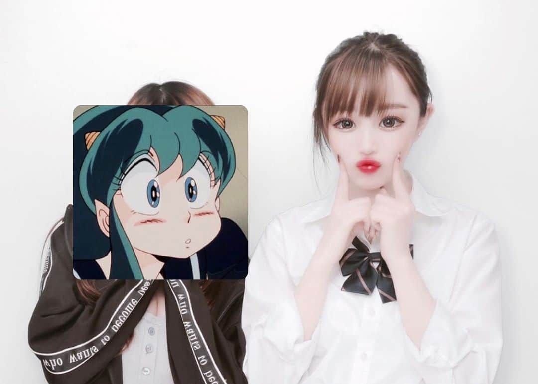平野夢来（ゆぴぴ）のインスタグラム：「💓💓」