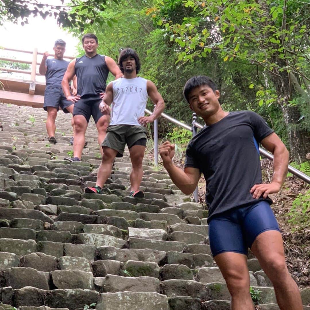 原沢久喜さんのインスタグラム写真 - (原沢久喜Instagram)「最近のトレーニング 456段の階段でダッシュ 1週間以上筋肉痛でした。  #柔道#judo #トレーニング#training  #階段ダッシュ」9月8日 16時39分 - harasawa73