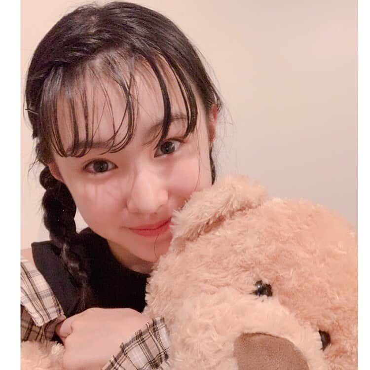 森﨑美月さんのインスタグラム写真 - (森﨑美月Instagram)「❤️🧡❤️ このワンピには🧸テディベアが似合いそう〜〜〜🤔‼︎ で、やってみた💕 ❤︎ ❤︎ #algy #ニコプチ #プチモ #森﨑美月 #もんちゃん」9月8日 17時00分 - morisaki_mizuki_