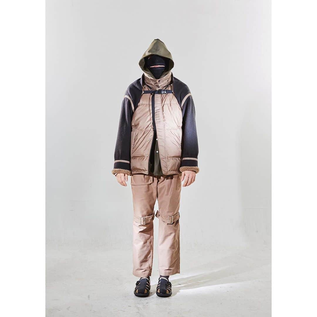 ミーンズワイルのインスタグラム：「[AW20 Error]   Photo: TOSHIO OHNO  @ph_o.h.n.o  Styling: MASATAKA HATTORI  @masataka_hattori Hair: MASATO TSUCHIYA @masatotsuchiya」