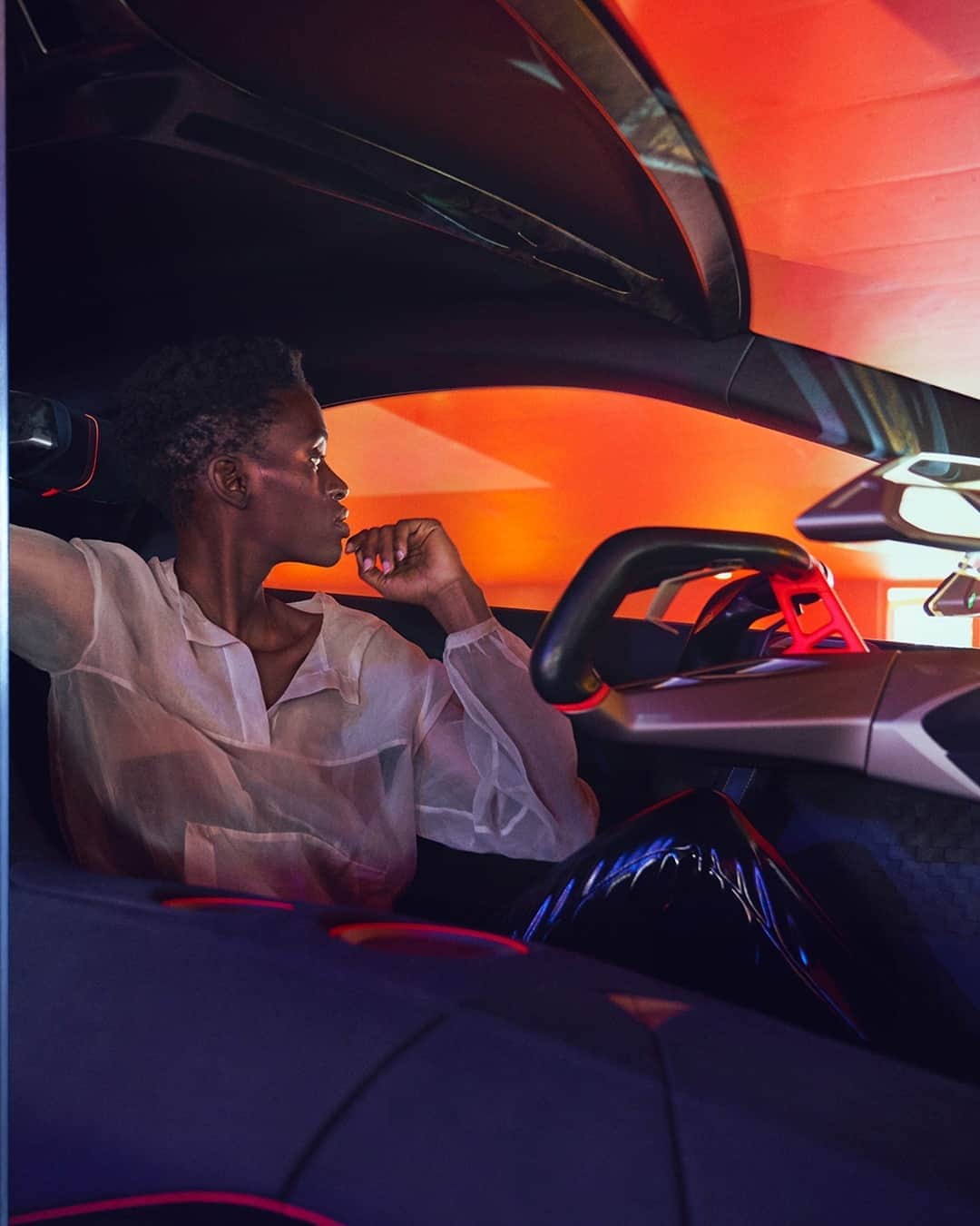 BMWのインスタグラム：「Entering the land of the future. The BMW Vision M NEXT. #BMW #VisionMNEXT」