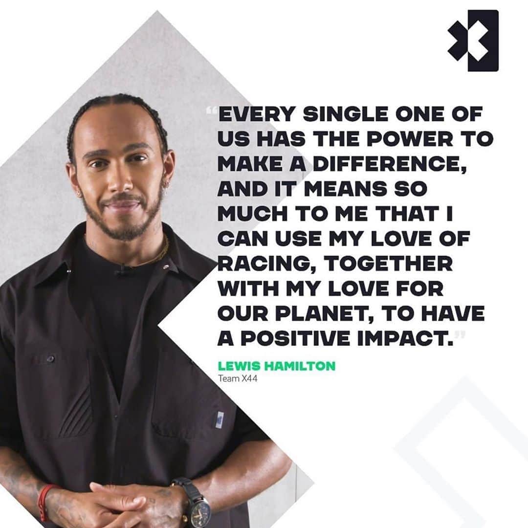 ジャン＝エリック・ベルニュのインスタグラム：「Fantastic News! Welcome to Extreme E @lewishamilton / @teamx44  It’s going to be great sporting & environmental adventure!! We are ready @veloceracingxe to competing alongside you guys ⚡️⚡️  #VeloceRacingXE #RacingForOurPlanet #ExtremeE #News #LewisHamilton」
