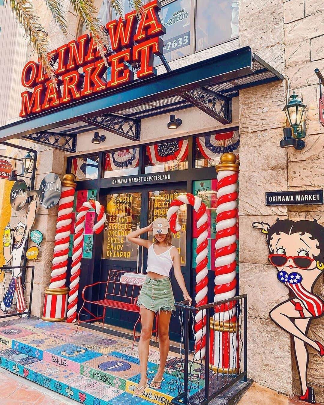 タビジョのインスタグラム：「タビジョのみなさんこんにちは🤗 次の旅行先は決まりましたか？？ @tabi_jyoではいつか行きたい国内・海外スポットをご紹介💁🏻‍♀️💕 目標を決めて、前向きに前進していこう🥰 ＊＊＊＊＊＊ 📸@sachicoco23 🚩沖縄県「美浜アメリカンビレッジ」 ＊＊＊＊＊＊ 🔻こんなお写真募集中🔻 ・私の地元にこんな素敵なスポットがあるよ📷 落ち着いたら是非遊びに来て欲しい🥺💕 ・以前訪れた私のおすすめスポット、タビジョのみんなにシェアしたい😊 など #タビジョ #tabijyomap_japan をタグ付けして投稿してね😉」