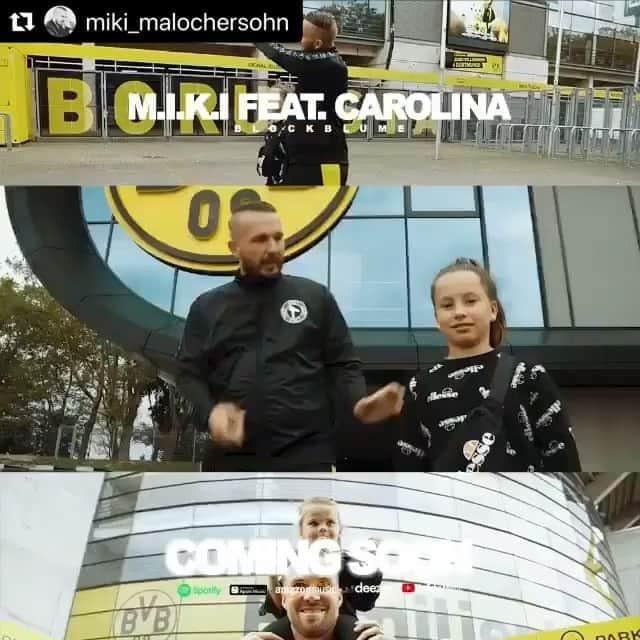 ケヴィン・グロスクロイツのインスタグラム：「Überragend geworden, mein Freund @miki_malochersohn 🤜🏻🤛🏻 Leonie mein Engel, du bist die beste ❤️😘💯 Oh @carolin_grosskreutz , ja du auch 🤪😂😘」