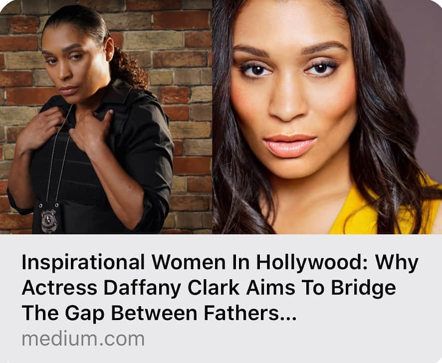ダフニ・クラークさんのインスタグラム写真 - (ダフニ・クラークInstagram)「Link in bio! https://medium.com/authority-magazine/inspirational-women-in-hollywood-why-actress-daffany-clark-aims-to-bridge-the-gap-between-fathers-6200b968d62」9月9日 6時15分 - daffmc29