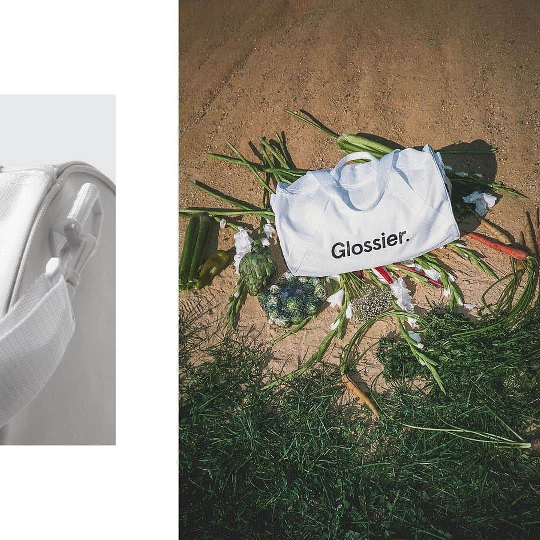 Glossierさんのインスタグラム写真 - (GlossierInstagram)「The Duffel, now in Sneaker White (for a limited time) 👟 Here for all your hauling needs 🤍」9月9日 4時48分 - glossier