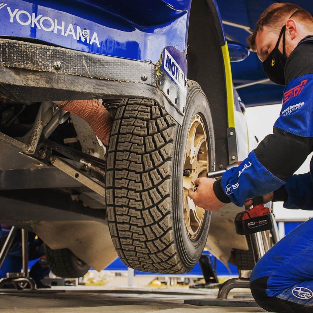 のインスタグラム：「🔎 How often do you check your tire pressure? #TireTuesday #SubaruRally @yokohamatire   #yokohamatire #onyokohamas #yokohamamotorsports #ADVAN #A053」