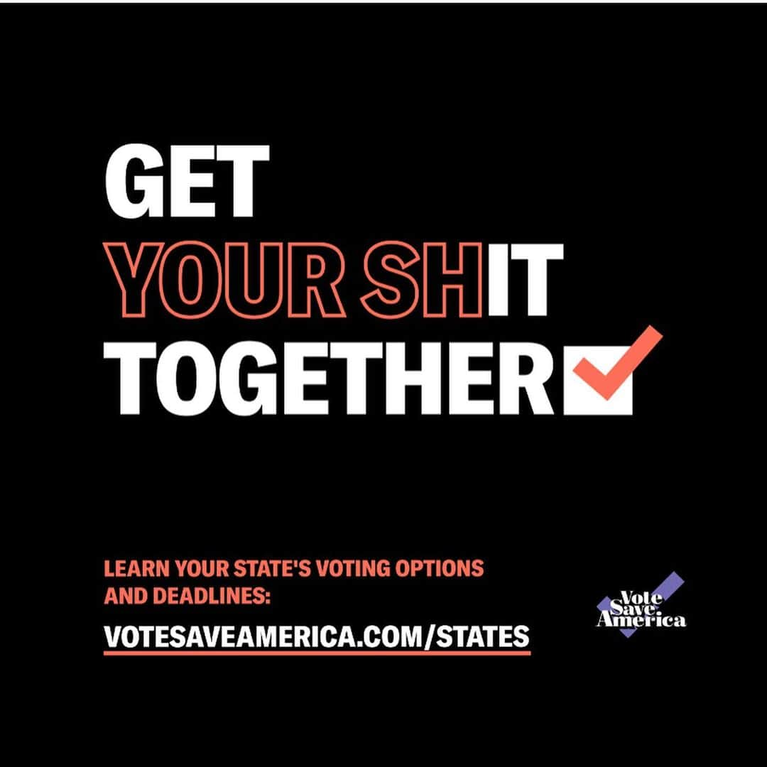 ジャック・ファライーさんのインスタグラム写真 - (ジャック・ファライーInstagram)「Learn your state’s voting options and deadlines on @votesaveamerica so you can plan ahead and choose the best way to vote for you: votesaveamerica.com/states (link also in my linktree)」9月9日 5時00分 - jackfalahee