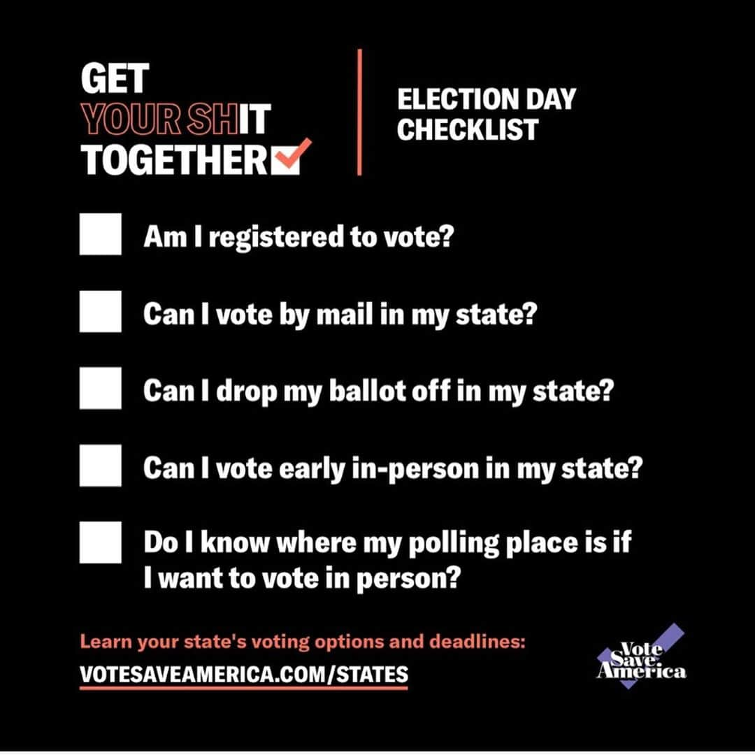 ジャック・ファライーさんのインスタグラム写真 - (ジャック・ファライーInstagram)「Learn your state’s voting options and deadlines on @votesaveamerica so you can plan ahead and choose the best way to vote for you: votesaveamerica.com/states (link also in my linktree)」9月9日 5時00分 - jackfalahee