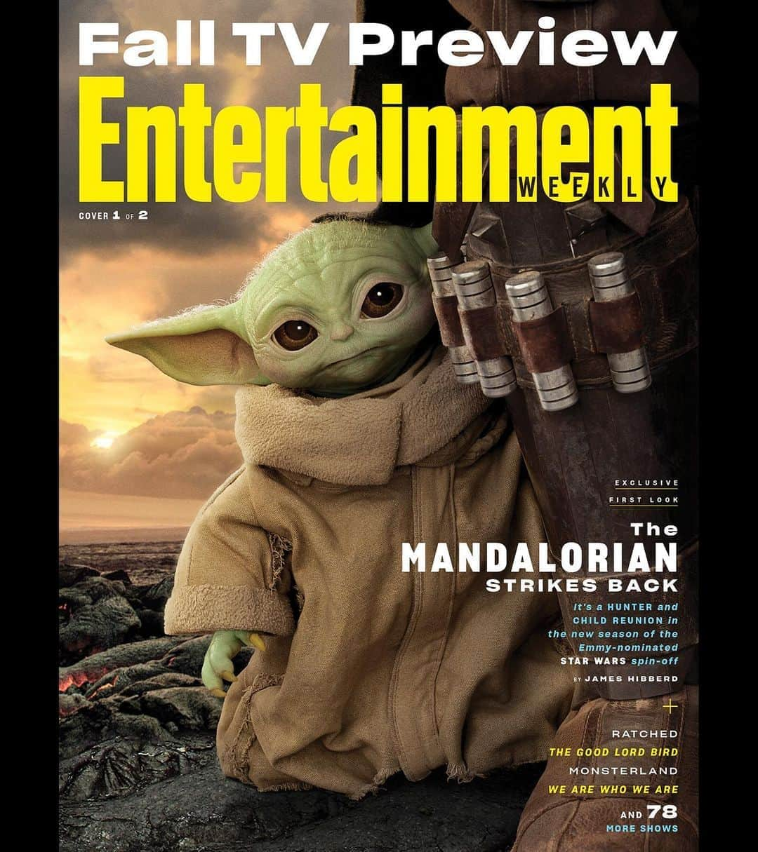 Disneyさんのインスタグラム写真 - (DisneyInstagram)「#TheMandalorian and The Child are back. Check out the covers of the newest issue of Entertainment Weekly. Link in bio for more.」9月9日 5時39分 - disney