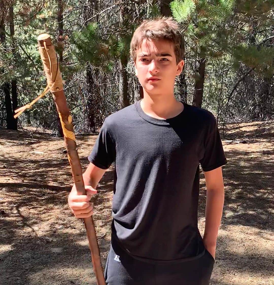 イライアス・ハーガーのインスタグラム：「I ❤️ the woods.」