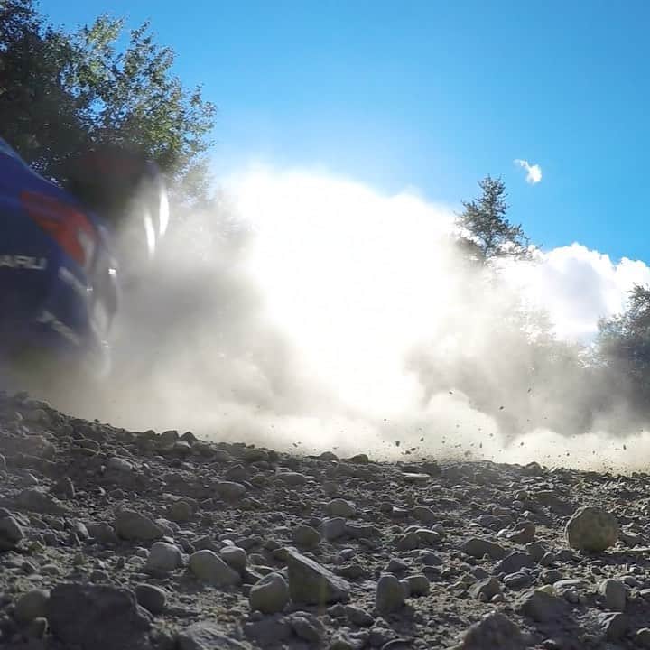 のインスタグラム：「Ok, who’s the driver? 1️⃣ @travispastrana  2️⃣ @brandonsemenuk   Head to our story for the correct answer later. #Subaru#GoneRallyin#SubaruRally#ARA_Rally @subaru_usa @ara_rally @vermont.sportscar @ojibweforestsrally」