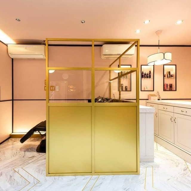タカラベルモントのサロン施工事例のインスタグラム