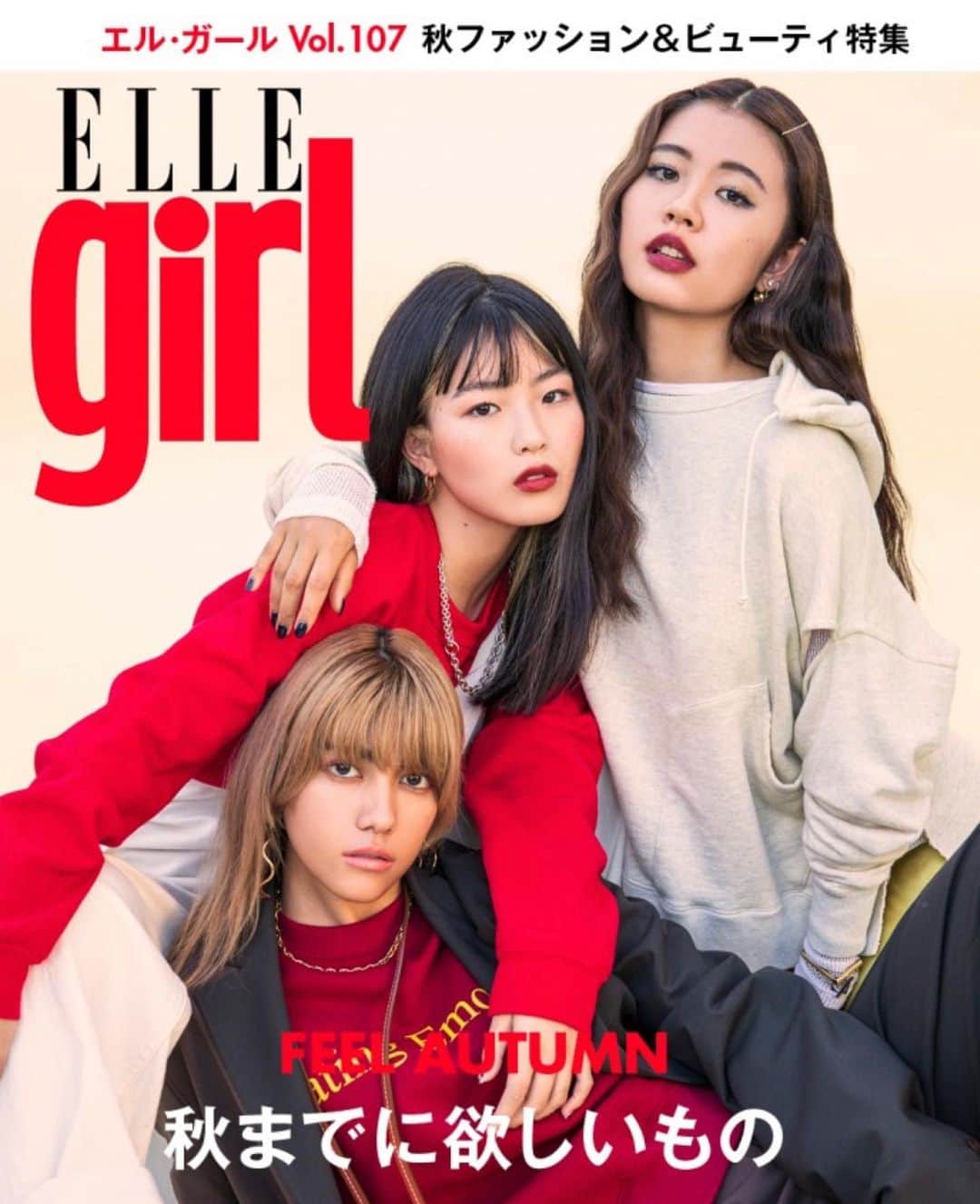のインスタグラム：「New @ellegirl_jp September Cover!! Shot by @photoby217」