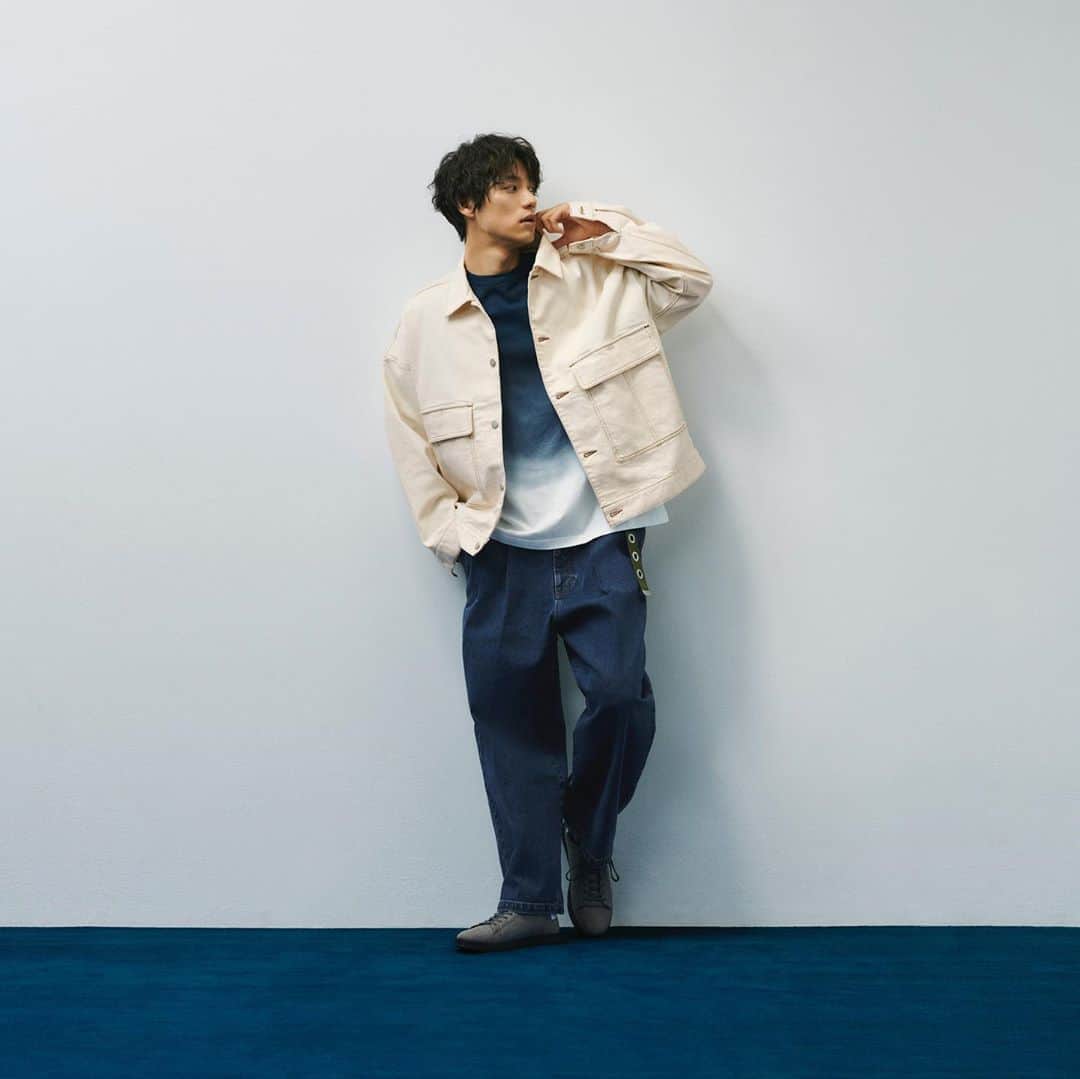 福士蒼汰のインスタグラム：「GUのフク　ゾクゾク  好評につき なくなってしまう可能性大なので お早めに店舗へGO❗️」