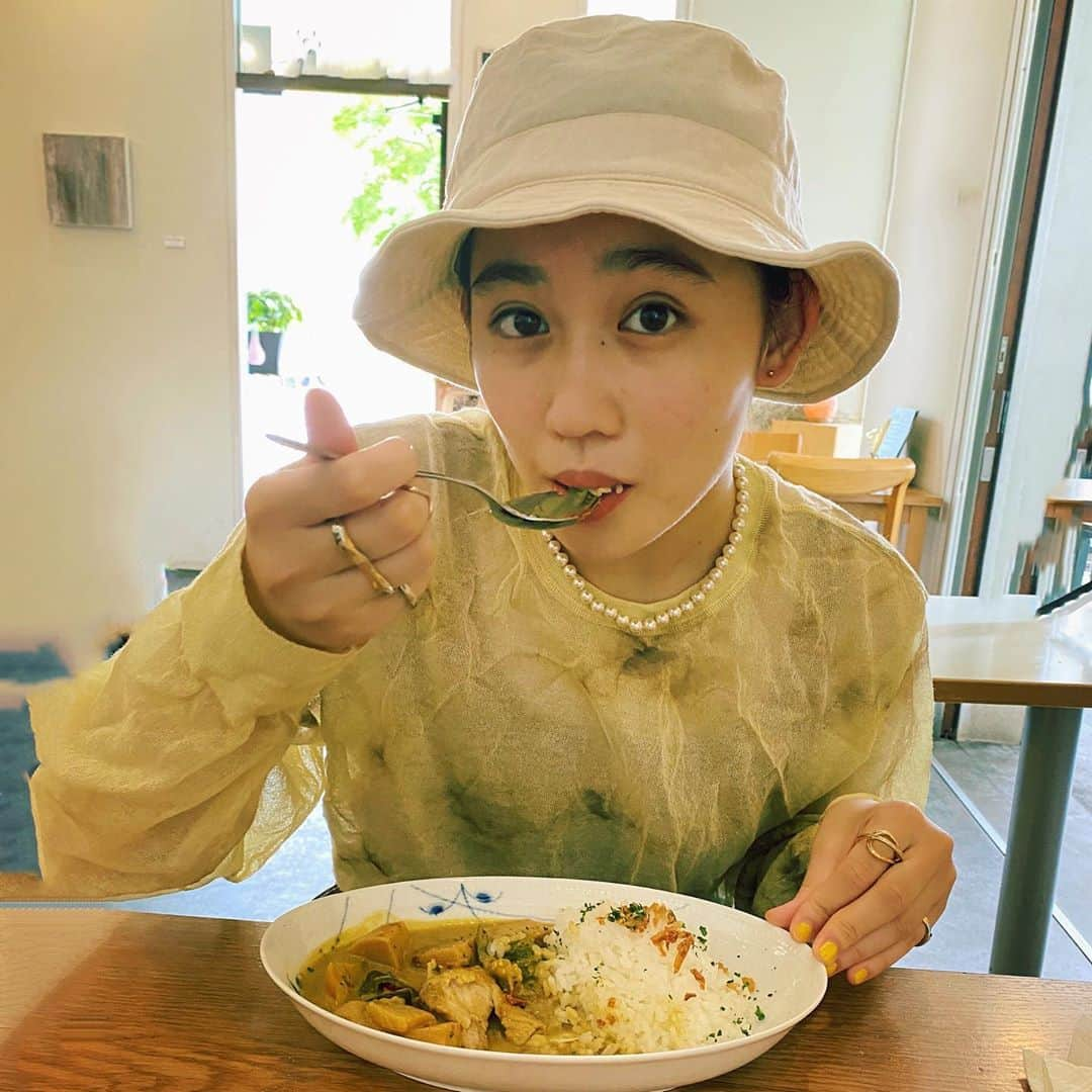 佐々木莉佳子さんのインスタグラム写真 - (佐々木莉佳子Instagram)「Green curry🥄﻿ ﻿ 日々食への感謝が溢れるなあ﻿ カレーの美味しいお店が知りたいのう〜﻿ ⚠️募集中⚠️﻿ ﻿ #helloproject#うたコン#素敵でした👏🏻﻿ #アンジュルム#佐々木莉佳子#美味しかった﻿」9月8日 22時24分 - rikako_sasaki.official