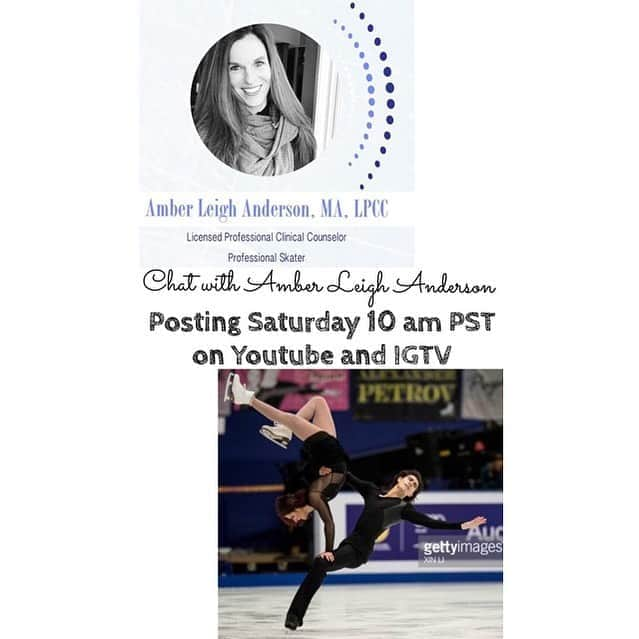 Elliana Shayna Pogrebinskyさんのインスタグラム写真 - (Elliana Shayna PogrebinskyInstagram)「~WOMEN IN ATHLETICS~ My next guest on Women in Athletics is Amber Leigh Anderson. After coming off a professional tour being a principal skater, Amber spent some time being a Figure Skating choreographer when she was sidelined with a chronic illness. When she could no longer return to the ice, she went to school and earned her Master’s degree being trained in sensorimotor psychotherapy. She is a licensed professional clinical counselor and specializes in trauma, eating disorders, anxiety, and depression.  Tune in this Saturday to watch the chat!  Subscribe to my YouTube channel (link in bio) to stay updated with upcoming videos!  Thank you for supporting Women in Athletics #strongisbeautiful #strongishealthy #womeninathletics #podcast #youtube #sport #women #health」9月8日 23時40分 - elliana_pogrebinsky