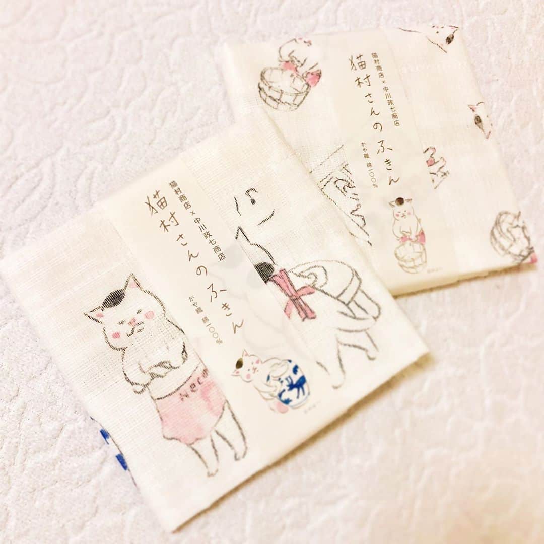 雨月衣さんのインスタグラム写真 - (雨月衣Instagram)「猫村商店から、 可愛い茶封筒で 注文の品が届きました。 ふきん2種類。 うふふふふふ #猫村さん #猫村商店」9月9日 0時16分 - ugetsukoromo