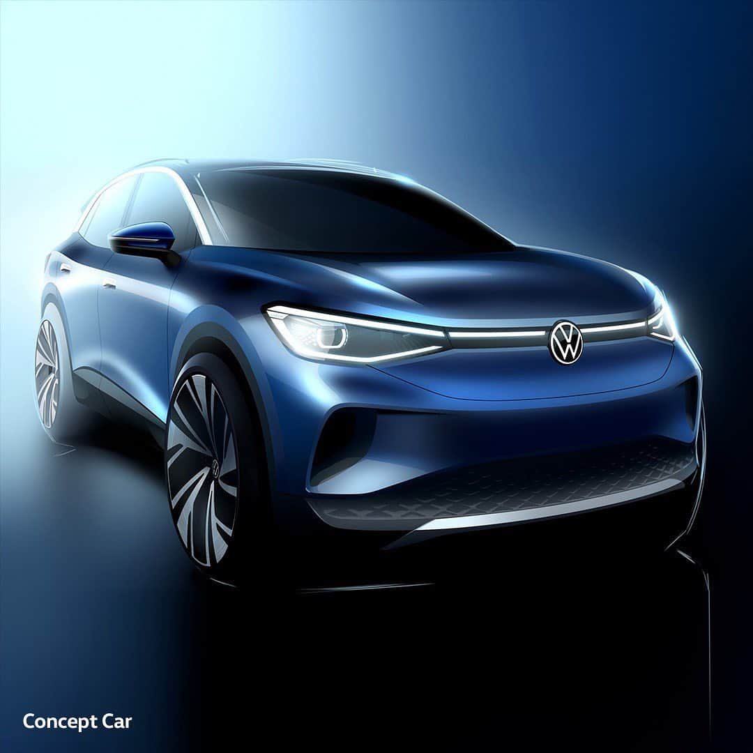 フォルクスワーゲンさんのインスタグラム写真 - (フォルクスワーゲンInstagram)「The first all-electric SUV by Volkswagen is coming. Prepare for the all-new ID.4 #allelectricsuv #justelectric #vwid4 #volkswagen #vw」9月9日 0時19分 - volkswagen