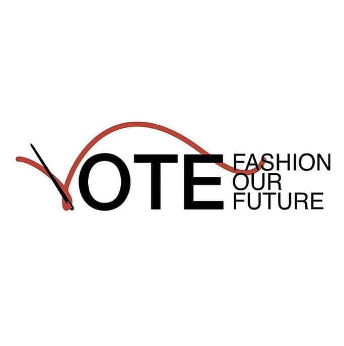 OFF-WHITE C/O VIRGIL ABLOHさんのインスタグラム写真 - (OFF-WHITE C/O VIRGIL ABLOHInstagram)「[PSA] Fashion Our Future 2020 unites voices from the fashion community in a coordinated effort to galvanize the youth vote.   The initiative works to amplify the message of voting organizations through its network of designers and fashion brands by designing forums, moments and merchandise, in addition to creating a legacy with New York Fashion Week that is bigger than any one runway, sell-in season or designer collection.  FOF2020 is joining forces with @VotoLatino to register and mobilize ONE MILLION first time, disenfranchised, or forgotten youth voters across the country. The initiative will culminate with the hottest “Bloc Party” of our youth and our lifetime, inviting everyone to turn up and turn out when they cast their ballot on November 3rd.  Off-White™ is official partner of @fashionourfuture2020.  “Vote” logo & branding c/o @virgilabloh Alaska-Alaska design studio.  To take action or learn more, visit the link in bio ~ https://embed.actionbutton.co/share?widgetId=SPK-RUdFRQ%3D%3D&source=OFFWHITE」9月9日 1時01分 - off____white