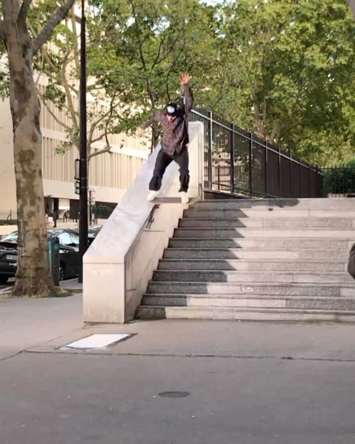 ヴィンセント・ミルウ のインスタグラム：「#indyparis2020 #independenttrucks  📹 @jipovision」