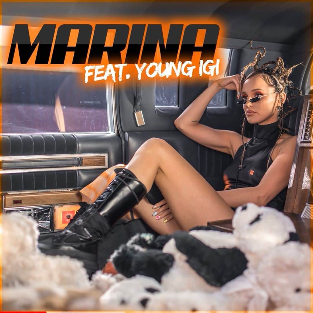 ヴォイチェフ・シュチェスニーのインスタグラム：「Sprawdzajcie najnowszy gorący singiel @marina_official ft.@youngigiyi- #NigdyWięcej🔥 Link w Bio」
